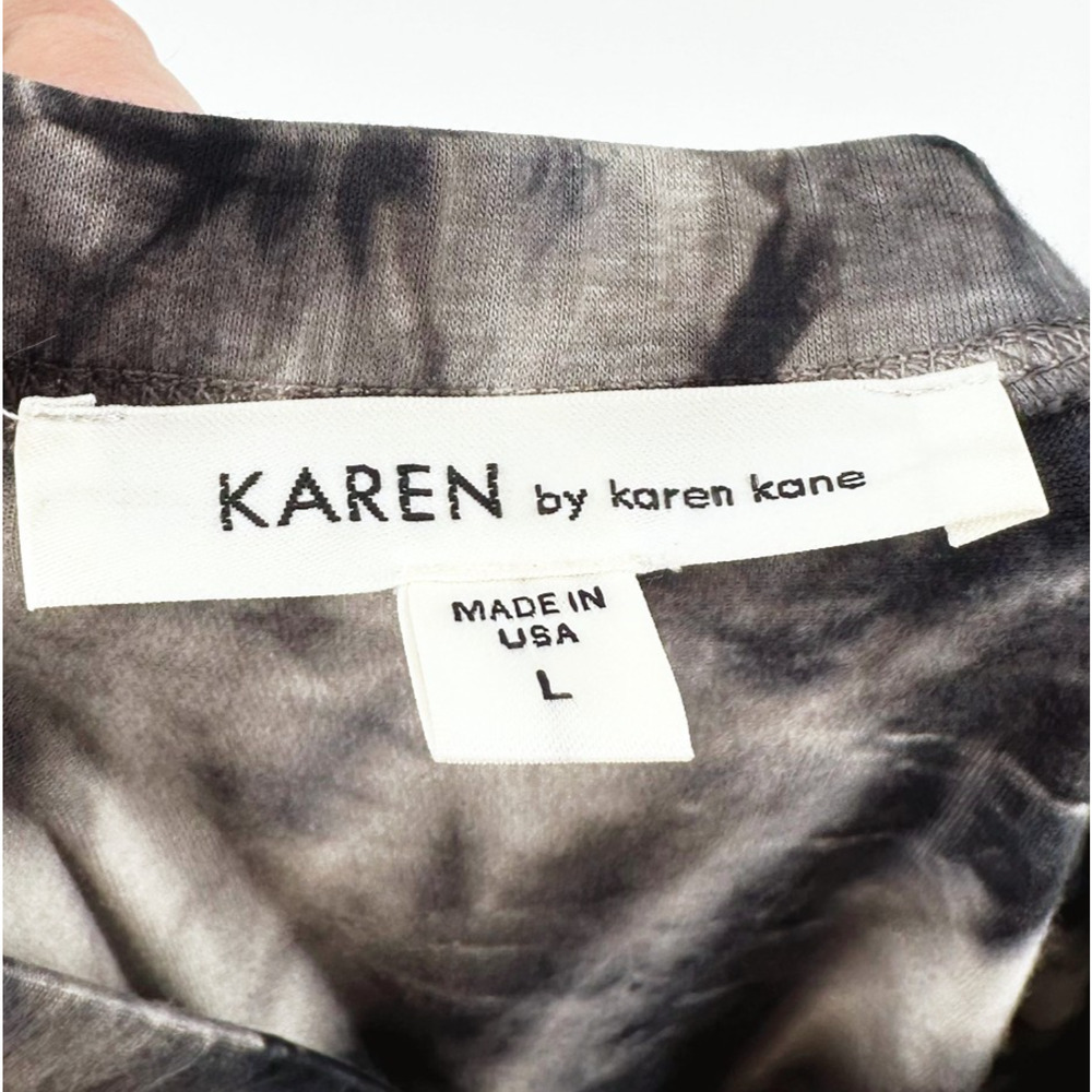 Karen by Karen Kane Maxi Tie Dye Skirt Jersey Knit Large Whimsygoth Boho - Picture 6 of 10